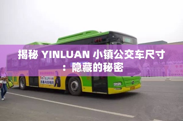 揭秘 YINLUAN 小镇公交车尺寸：隐藏的秘密