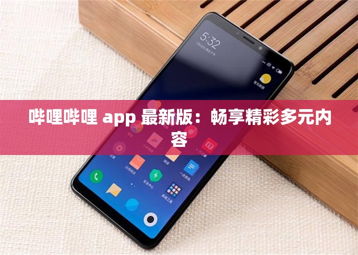 哔哩哔哩 app 最新版：畅享精彩多元内容