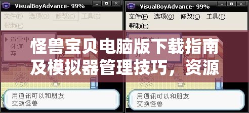 怪兽宝贝电脑版下载指南及模拟器管理技巧，资源优化策略，实现游戏价值最大化