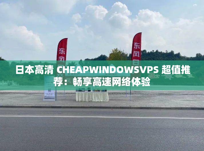 日本高清 CHEAPWINDOWSVPS 超值推荐：畅享高速网络体验