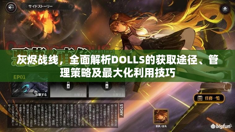 灰烬战线，全面解析DOLLS的获取途径、管理策略及最大化利用技巧