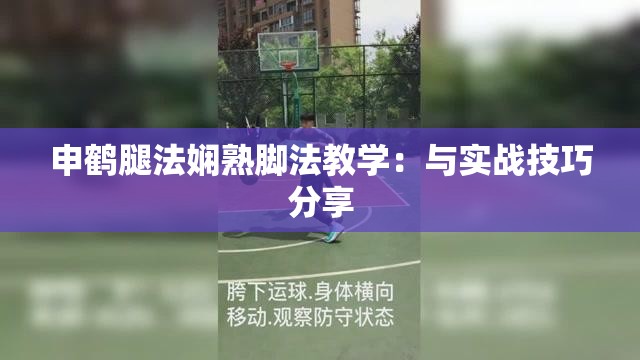 申鹤腿法娴熟脚法教学：与实战技巧分享