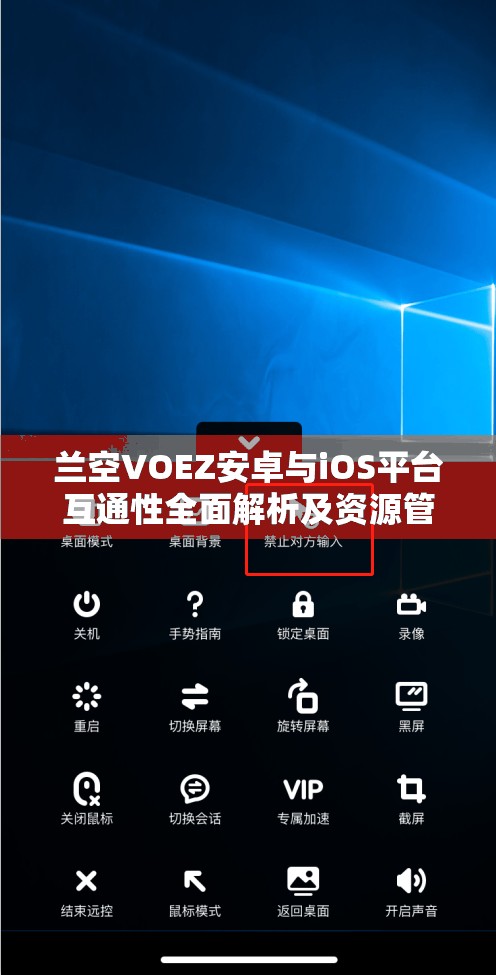 兰空VOEZ安卓与iOS平台互通性全面解析及资源管理优化策略