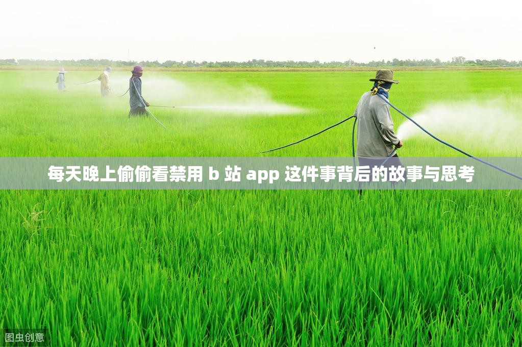 每天晚上偷偷看禁用 b 站 app 这件事背后的故事与思考