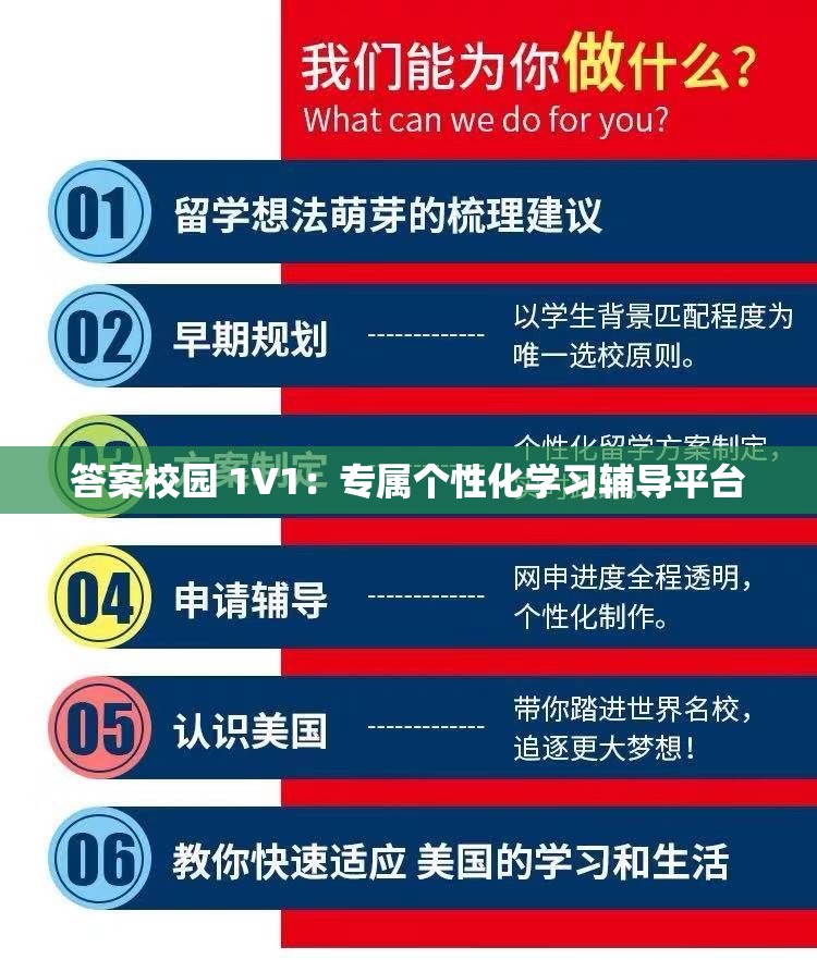 答案校园 1V1：专属个性化学习辅导平台