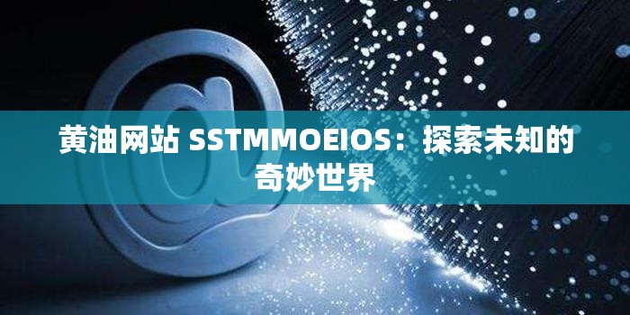 黄油网站 SSTMMOEIOS：探索未知的奇妙世界