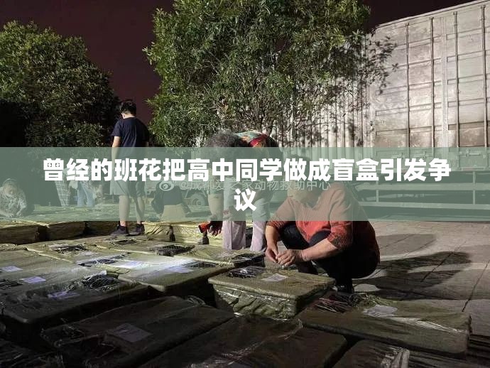 曾经的班花把高中同学做成盲盒引发争议