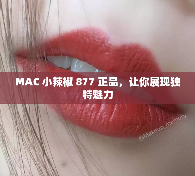 MAC 小辣椒 877 正品，让你展现独特魅力