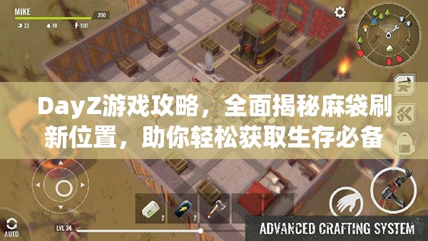 DayZ游戏攻略，全面揭秘麻袋刷新位置，助你轻松获取生存必备物资