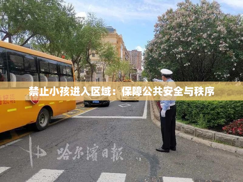 禁止小孩进入区域：保障公共安全与秩序