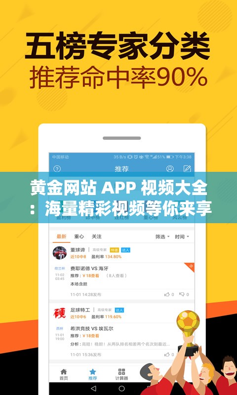 黄金网站 APP 视频大全：海量精彩视频等你来享