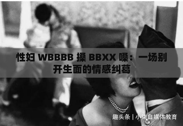 性妇 WBBBB 搡 BBXX 嗓：一场别开生面的情感纠葛