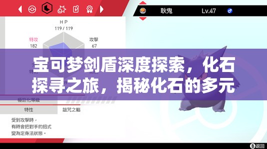 宝可梦剑盾深度探索，化石探寻之旅，揭秘化石的多元化获取策略与途径