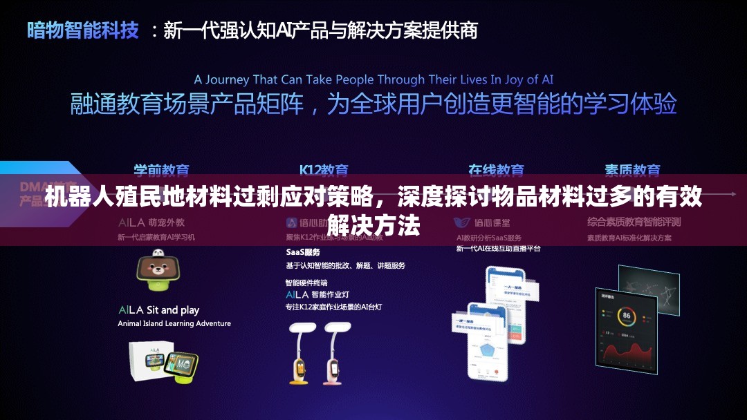 机器人殖民地材料过剩应对策略，深度探讨物品材料过多的有效解决方法