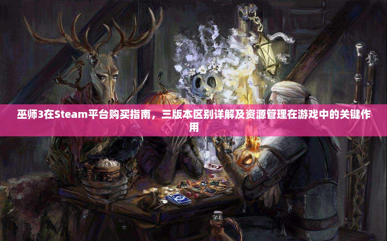 巫师3在Steam平台购买指南，三版本区别详解及资源管理在游戏中的关键作用