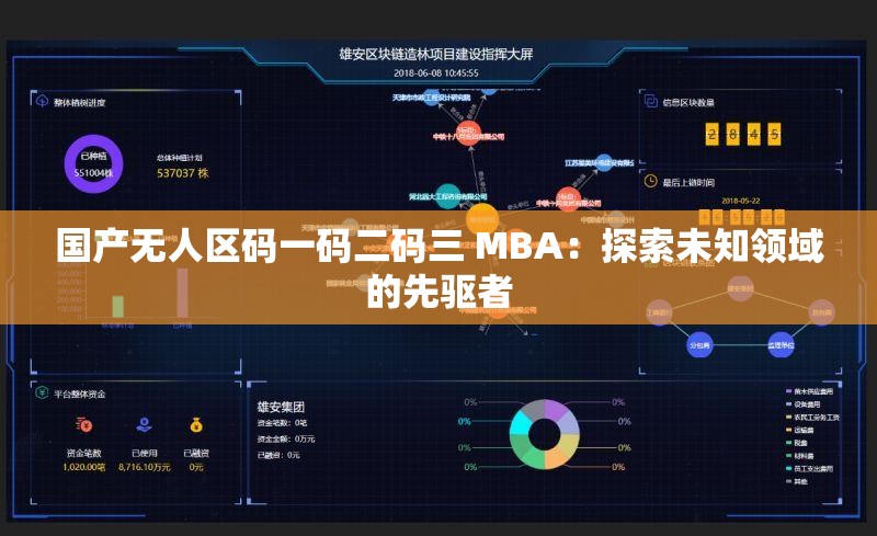 国产无人区码一码二码三 MBA：探索未知领域的先驱者