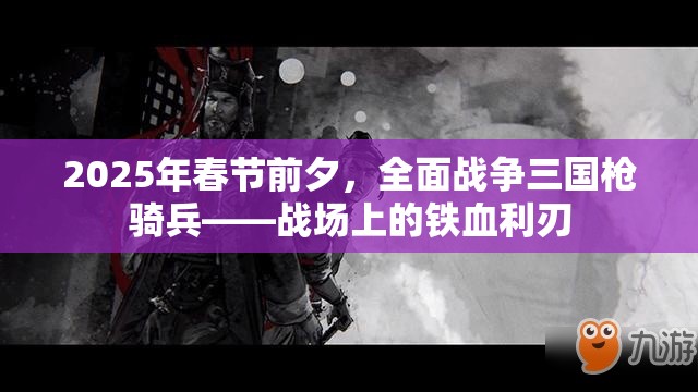 2025年春节前夕，全面战争三国枪骑兵——战场上的铁血利刃