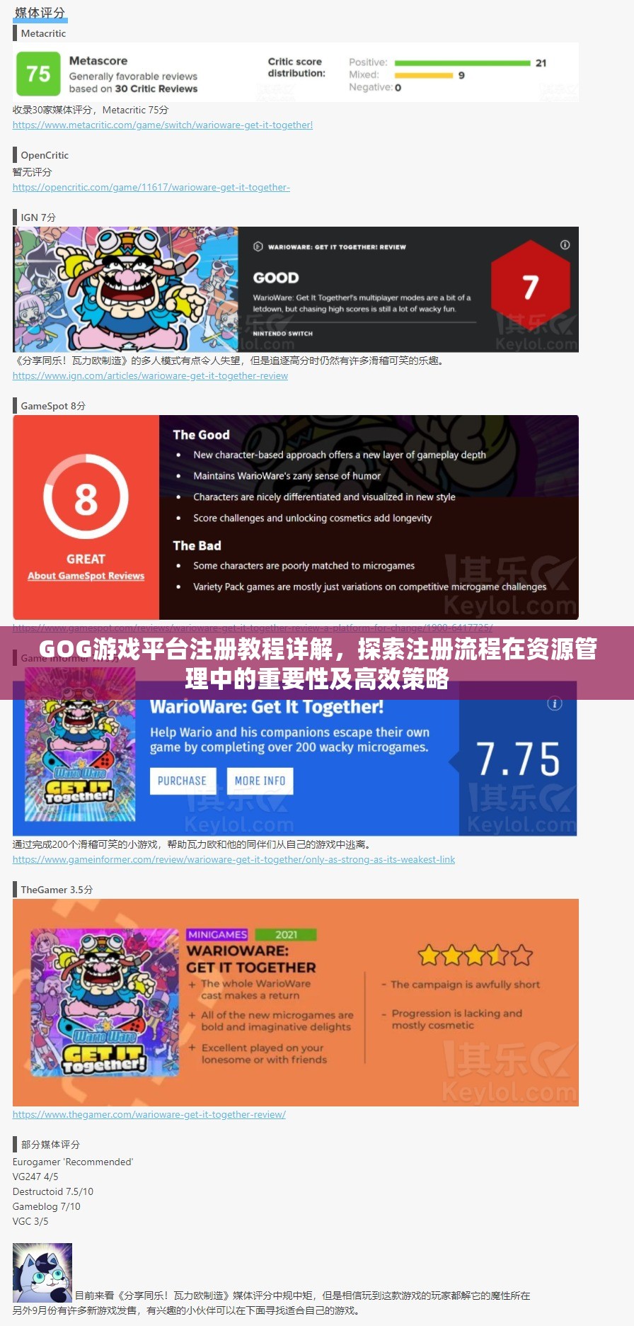 GOG游戏平台注册教程详解，探索注册流程在资源管理中的重要性及高效策略