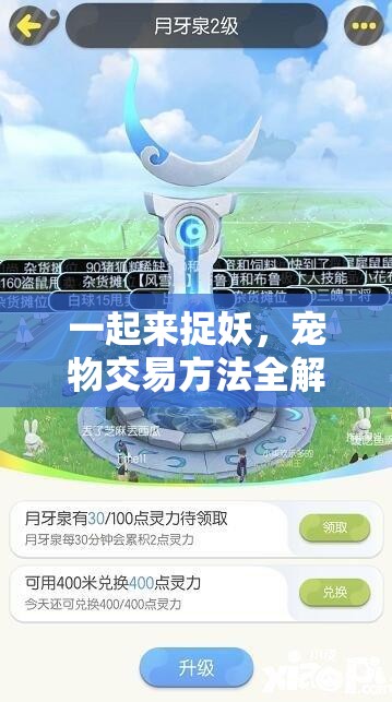 一起来捉妖，宠物交易方法全解析及其在资源管理中的关键性作用