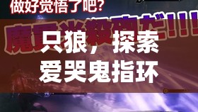 只狼，探索爱哭鬼指环的获取途径、有效管理策略及其价值最大化方法