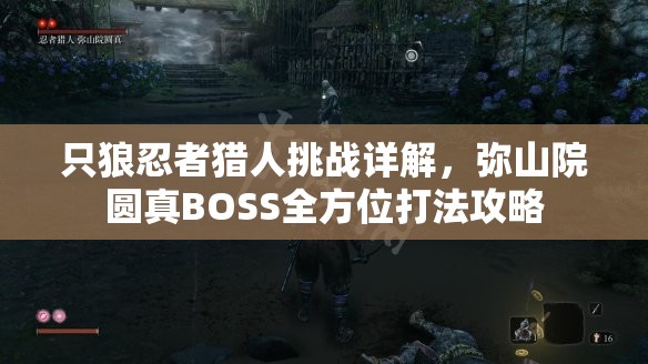 只狼忍者猎人挑战详解，弥山院圆真BOSS全方位打法攻略