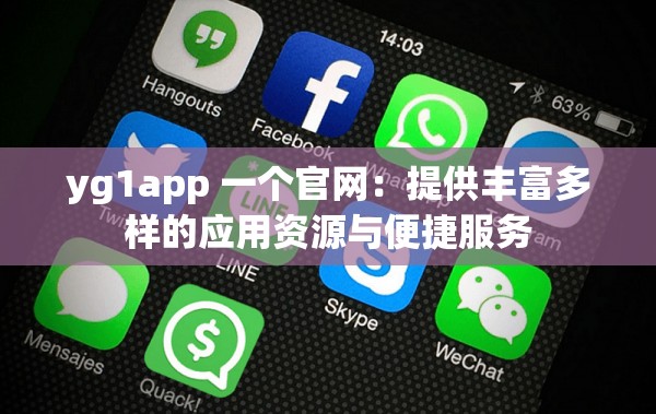 yg1app 一个官网：提供丰富多样的应用资源与便捷服务