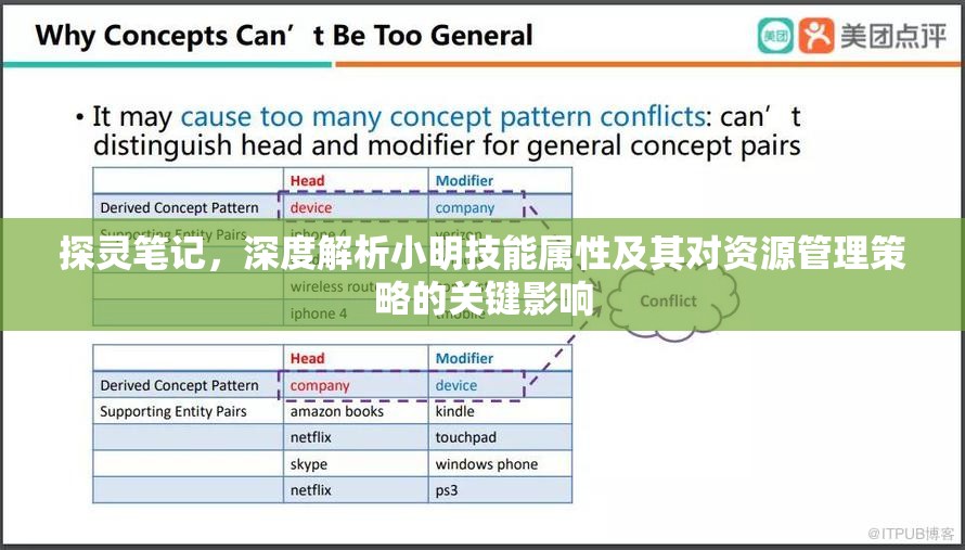 探灵笔记，深度解析小明技能属性及其对资源管理策略的关键影响