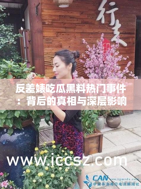 反差婊吃瓜黑料热门事件：背后的真相与深层影响大揭秘