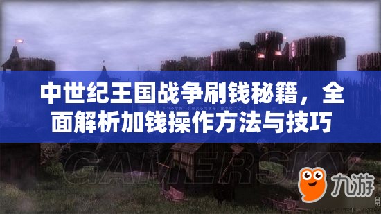 中世纪王国战争刷钱秘籍，全面解析加钱操作方法与技巧