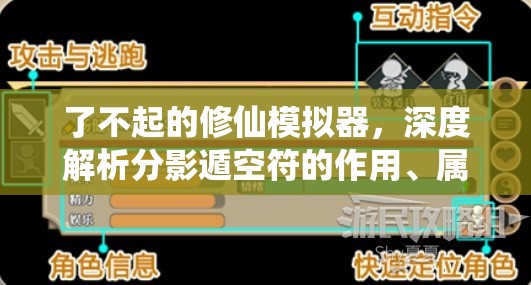 了不起的修仙模拟器，深度解析分影遁空符的作用、属性及高效资源管理策略