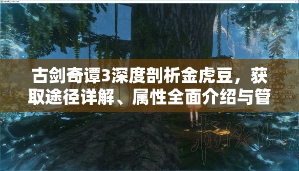 古剑奇谭3深度剖析金虎豆，获取途径详解、属性全面介绍与管理必备技巧