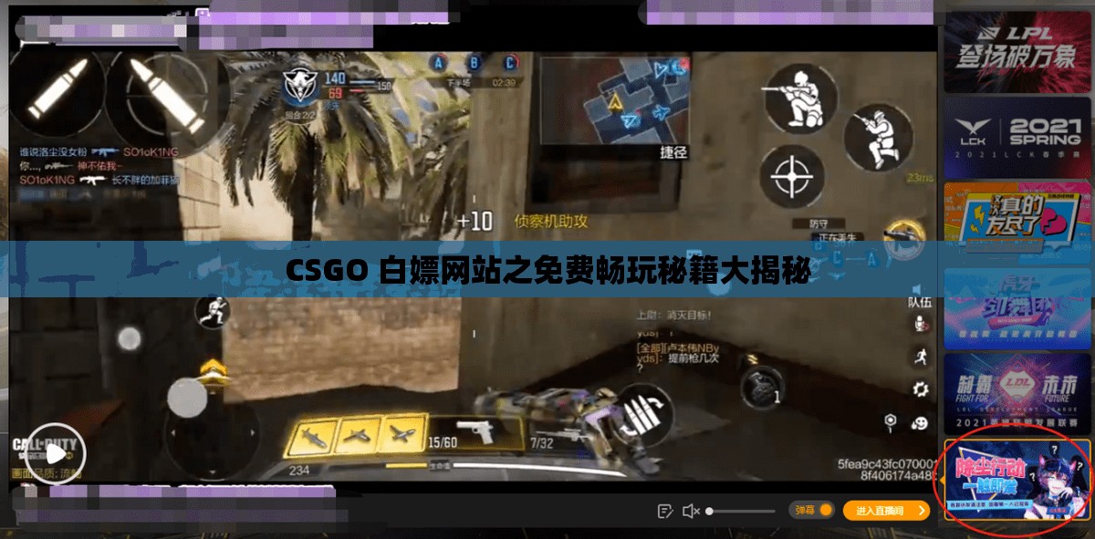 CSGO 白嫖网站之免费畅玩秘籍大揭秘