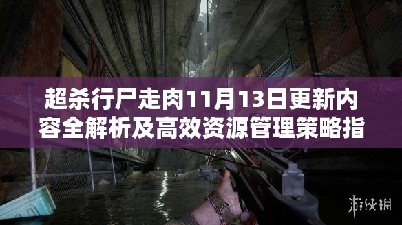 超杀行尸走肉11月13日更新内容全解析及高效资源管理策略指南