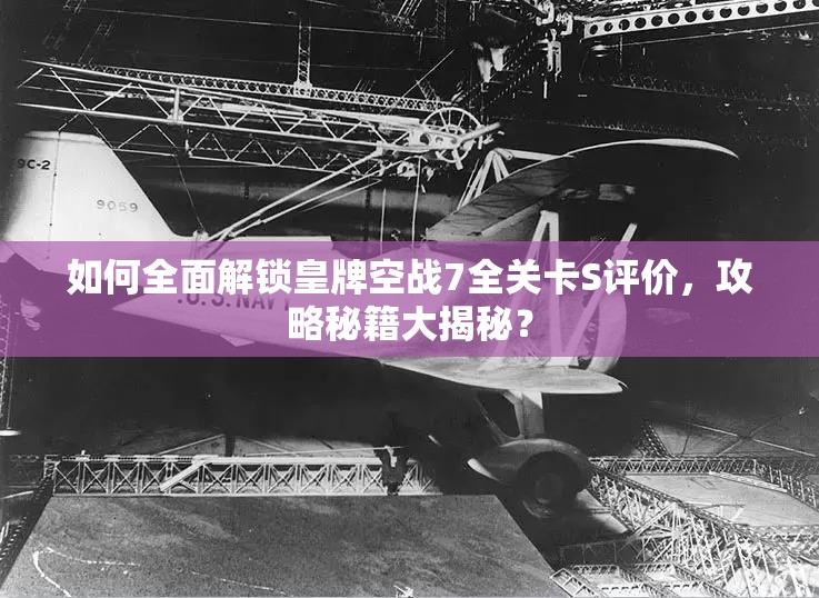 如何全面解锁皇牌空战7全关卡S评价，攻略秘籍大揭秘？