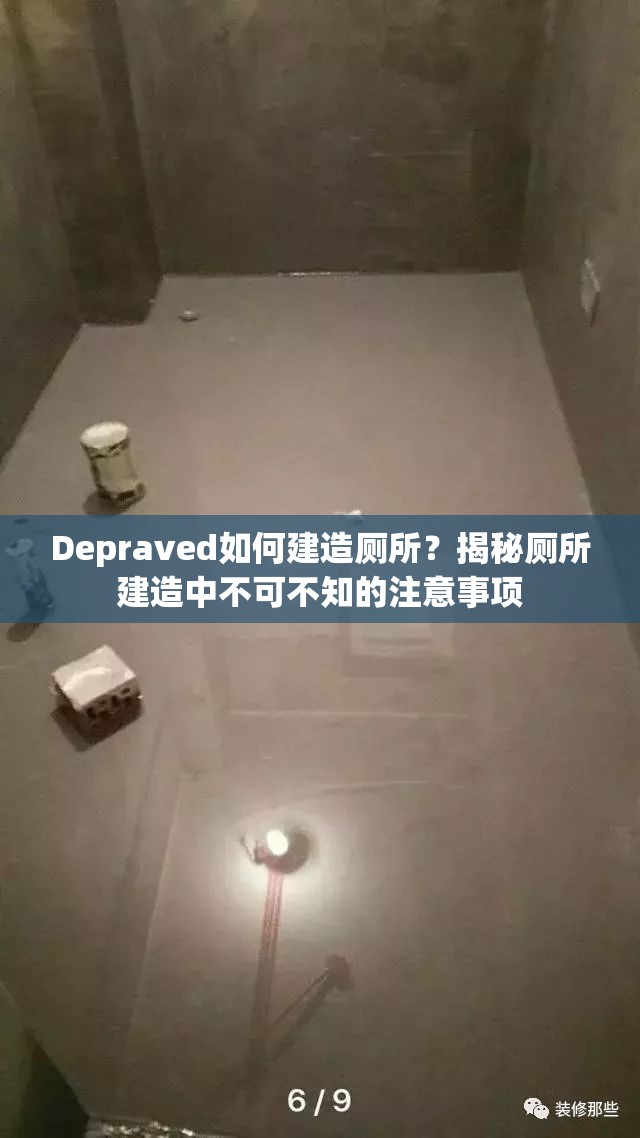 Depraved如何建造厕所？揭秘厕所建造中不可不知的注意事项