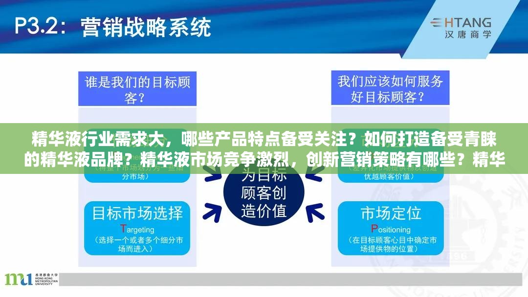 精华液行业需求大，哪些产品特点备受关注？如何打造备受青睐的精华液品牌？精华液市场竞争激烈，创新营销策略有哪些？精华液消费者更看重哪些功效？不同肤质适合怎样的精华液？精华液研发如何紧跟潮流趋势？精华液线上线下销售渠道如何拓展？精华液品质与口碑如何提升？精华液行业未来发展趋势如何？