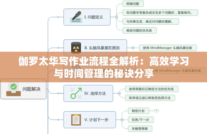 伽罗太华写作业流程全解析：高效学习与时间管理的秘诀分享