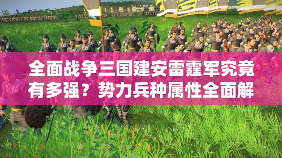 全面战争三国建安雷霆军究竟有多强？势力兵种属性全面解析揭秘！