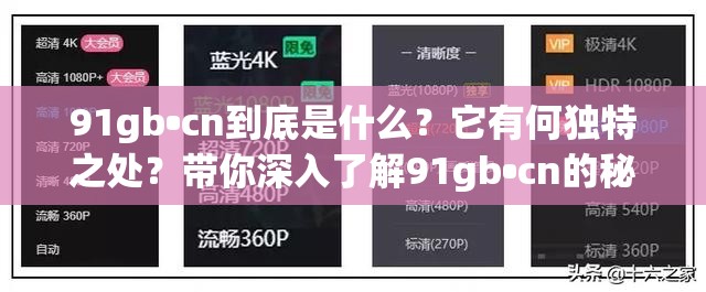 91gb•cn到底是什么？它有何独特之处？带你深入了解91gb•cn的秘密