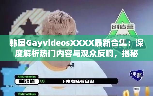 韩国GayvideosXXXX最新合集：深度解析热门内容与观众反响，揭秘背后的文化现象