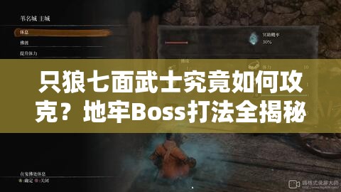 只狼七面武士究竟如何攻克？地牢Boss打法全揭秘及后续玩法猜想