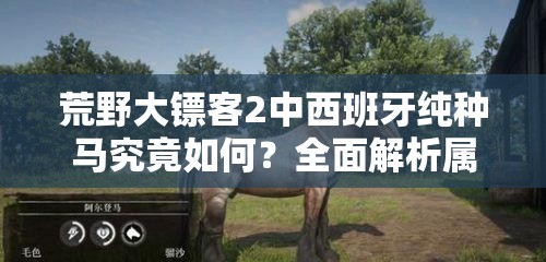 荒野大镖客2中西班牙纯种马究竟如何？全面解析属性及获取位置